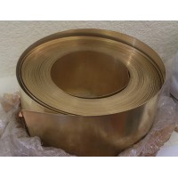 Фольга латунная 0,1x300 мм (100 мкм) Л63 ГОСТ 2208-2007