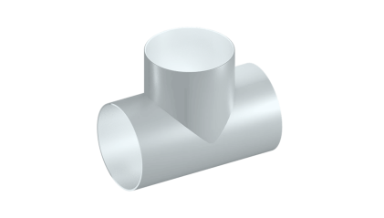 кожух оцинкованный для тройника 410x0,8 мм купить в Челябинске