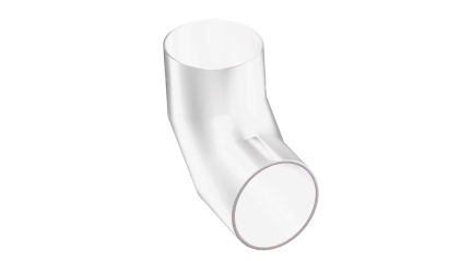 кожух оцинкованный для отвода 90° 160x0,55 мм купить в Челябинске