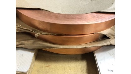 ленту медную ДПРНМ 100x0,3 мм М1ф купить в Челябинске