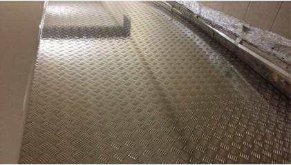 лист стальной рифленый квинтет 2 мм Ст3сп купить в Челябинске