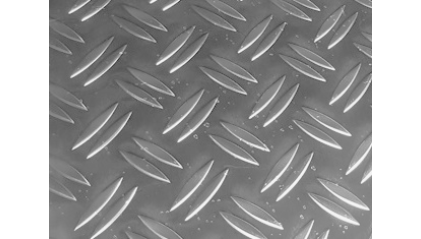 лист алюминиевый рифленый дуэт 2 мм АМг2Н2 купить в Челябинске