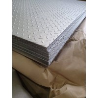 Лист нержавеющий рифленый чечевица 1,5x1500x3000 мм 12Х18Н10Т ГОСТ 8568-77