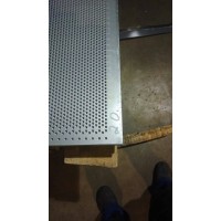 Лист перфорированный нержавеющий 1x1000x2000 мм Rv 2-3 12Х18Н10Т ГОСТ 58602-2019