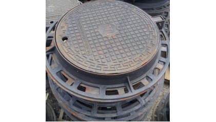 Люк чугунный ГТС легкий круглый Л 760x76 мм СЧ10 фото люк чугунный ГТС легкий круглый Л 760x76 мм СЧ10 купить в Челябинске