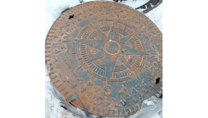 люк чугунный С (В125) круглый 650 мм ВЧ60 купить в Челябинске