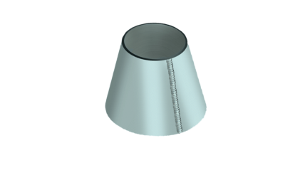 обечайку оцинкованную коническую 1220x720x8 мм 12ХМ купить в Челябинске