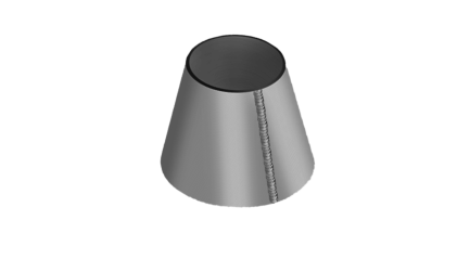 обечайку стальную коническую 3000x2120x25 мм 16ГС купить в Челябинске