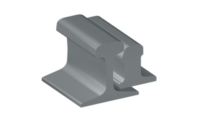 рельсы Р50 стальные рамные с остряком 6 м Э76 купить в Челябинске