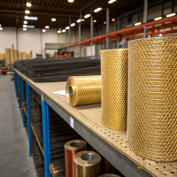 Сетка латунная 20x20x0,1 мм Л80 ГОСТ 6613-86