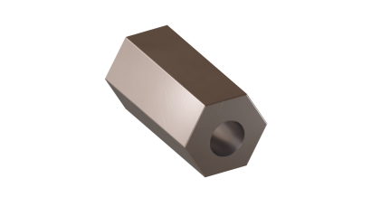 шестигранник буровой пустотелый 25x7,6 мм 55С2 купить в Челябинске