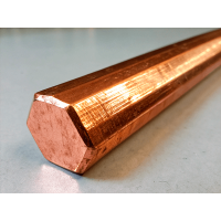 Шестигранник медный ДШГПТ 13 мм М1 ГОСТ 1535-2006