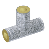 Тройник теплоизоляционный минераловатный фольгированный 1220x325 мм ГОСТ 30732-2020
