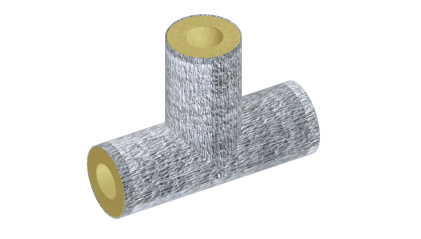 Тройник теплоизоляционный минераловатный 108x38 мм фото тройник теплоизоляционный минераловатный 108x38 мм купить в Челябинске