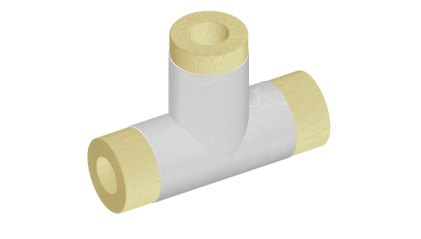 тройник теплоизоляционный минераловатный 1020x630 мм купить в Челябинске