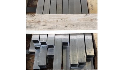 трубу алюминиевую профильную квадратную 30x30 2 мм Д16 купить в Челябинске