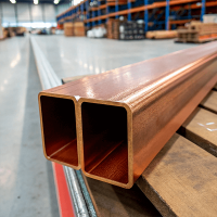 Труба медная профильная прямоугольная ДПРНТ 110x30x3,5 мм МНЖ5-1 ТУ 48-21-295-82