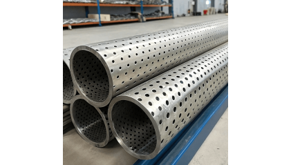 трубу нержавеющую перфорированную бесшовную 168x4 мм 04Х18Н10 купить в Челябинске