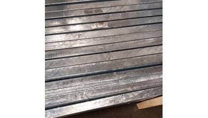 трубу профильную квадратную СВ оцинкованную 80x80x4 мм 08пс купить в Челябинске