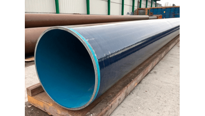 трубу стальную Б/Ш с внутренним эпоксидным покрытием 108x3,5 мм 09Г2С купить в Челябинске