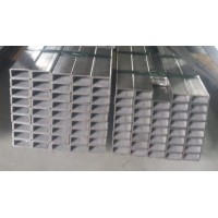 Труба нержавеющая профильная сварная прямоугольная 100x40x5 мм AISI 439 ASTM A554