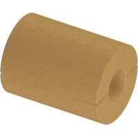 Цилиндр теплоизоляционный базальтовый навивной без покрытия 108x60x1000 мм НГ Ц 100 ГОСТ 23208-2022