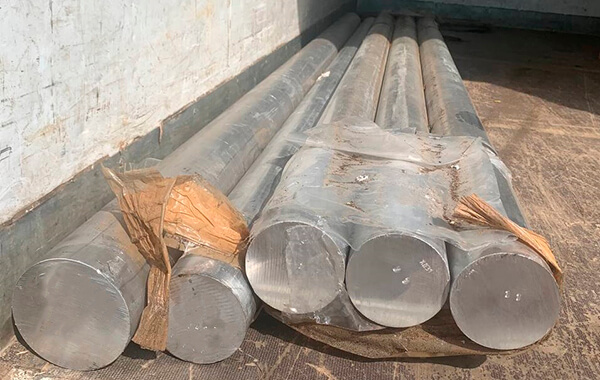 Круг алюминиевый прессованный 60 мм АМг6 ГОСТ 21488-97 фото