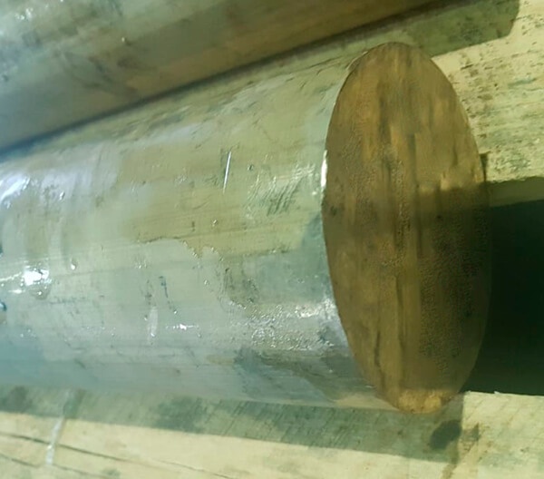 Поковка бронзовая круглая 100 мм БрАЖ9-4 ГОСТ 18175-78 фото